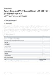 Danfoss VLT Soft Starter MCD 600 Guia De Instalacion