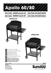 MCZ SUNDAY Apollo 80 Instrucciones Para El Montaje