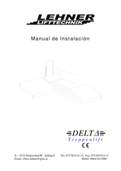 Lehner Lifttechnik DELTA Manual De Instalación