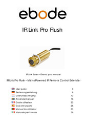 Ebode IR Link Pro Flush Guia Del Usuario