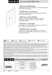 hawa Telescopic 80/2 Planificación Y Montaje