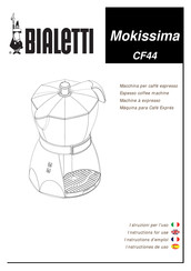 Bialetti Mokissima CF44 Instructiones De Uso