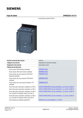 Siemens SIRIUS 3NA3132-6 Manual Del Usuario