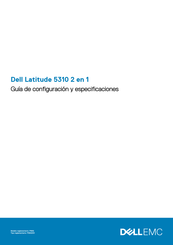 Dell Latitude 5310 Guía De Configuración Y Especificaciones