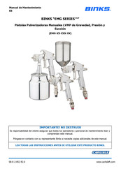 Carlisle BINKS EMG Serie Manual De Mantencion