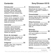 Sony Ericsson K610i Manual Del Usuario