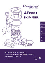 Aquaforest EXPERT AF200+ Manual Del Usuario