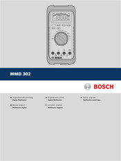 Bosch MMD 302 Manual Original