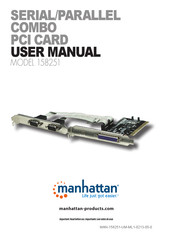 Manhattan 158251 Manual Del Usuario