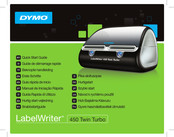 Newell Rubbermaid Dymo LabelWriter 450 Twin Turbo Guía Rápida De Inicio