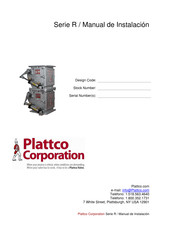 Plattco Corporation R Serie Manual De Instalación