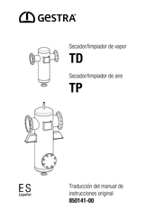 GESTRA TD Traducción Del Manual De Instrucciones Original