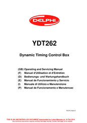 Delphi YDT262 Manual De Funcionamiento Y Servicio