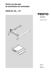 Festo EXCM-30-PF Serie Manual Del Usuario