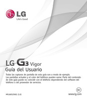 LG G3 Guia Del Usuario