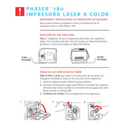 Tektronix PHASER 780 Guia De Instalacion