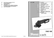 Ferm FAG-180 Manual Del Usuario