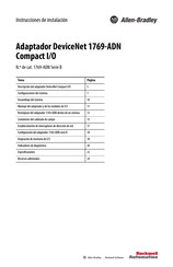 Rockwell Automation Allen-Bradley Adaptador Compact 1769-ADN Instrucciones De Instalación