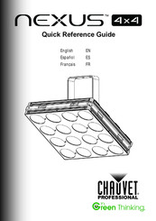 Chauvet Professional NEXUS 4X4 Guía De Referencia Rápida