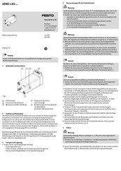 Festo ADNE-LAS Serie Instrucciones De Utilizacion