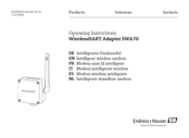 Endress+Hauser WirelessHART Adapter SWA70 Manual Del Usuario