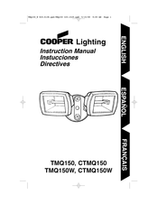 Cooper Lighting CTMQ150 Manual Del Usuario