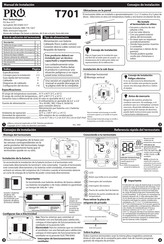 Pro1 T701 Manual De Instalación