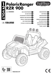 Peg-Perego Polaris Ranger RZR 900 Instrucciones De Montaje