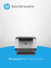 HP LaserJet M212 Serie Guia Del Usuario