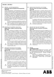 ABB CM-ESS.1 Instrucciones De Servicio Y De Montaje