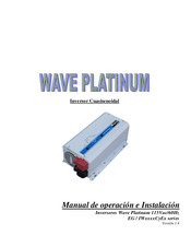 Wave PLATINUM IWCyEx Serie Manual De Operación E Instalación