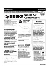 Husky WL6500 Serie Instrucciones De Operación