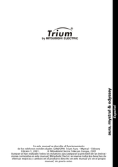 Mitsubishi Electric Trium ODYSSEY Manual De Instrucciones