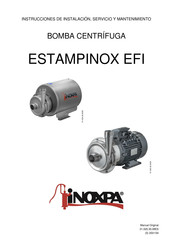 iNOXPA ESTAMPINOX EFI Instrucciones De Instalación, Servicio Y Mantenimiento