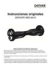 Denver HBO-6610 Manual De Instrucciones