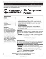 Campbell Hausfeld VT4700 Instrucciones De Operación