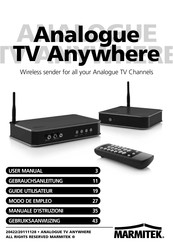 Marmitek ANALOGUE TV ANYWHERE Modo De Empleo