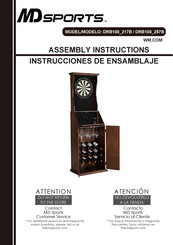 MD SPORTS DRB100 217B Instrucciones De Ensamblaje