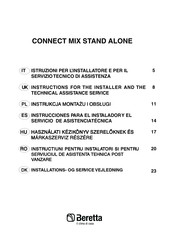 Beretta CONNECT MIX STAND ALONE Instrucciones Para El Instalador Y El Servicio De Asistencia Técnica