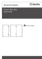 Beretta POWER MAX BOX 130-2 P Manual Del Instalador