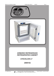 Selecta STOCKLOW LT Manual De Instrucciones