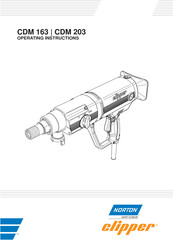 Norton Clipper CDM 203 Traducción Del Manual Original
