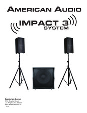 American Audio IMPACT 3 Manual Del Usario