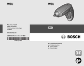 Bosch IXO Manual Original