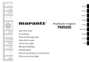 Marantz PM5005 Guia De Inicio Rapido