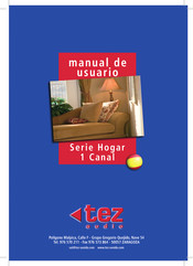 Tez audio TMH20 Manual Del Usuario