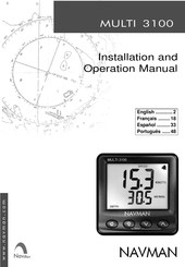 Navman MULTI 3100 Manual De Usuario