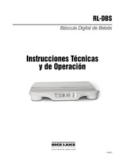 Rice Lake RL-DBS Instrucciones De Operación