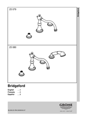 Grohe Bridgeford 25 079 Manual De Usuario
