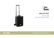 Thomann MBA75W MKII Manual De Instrucciones